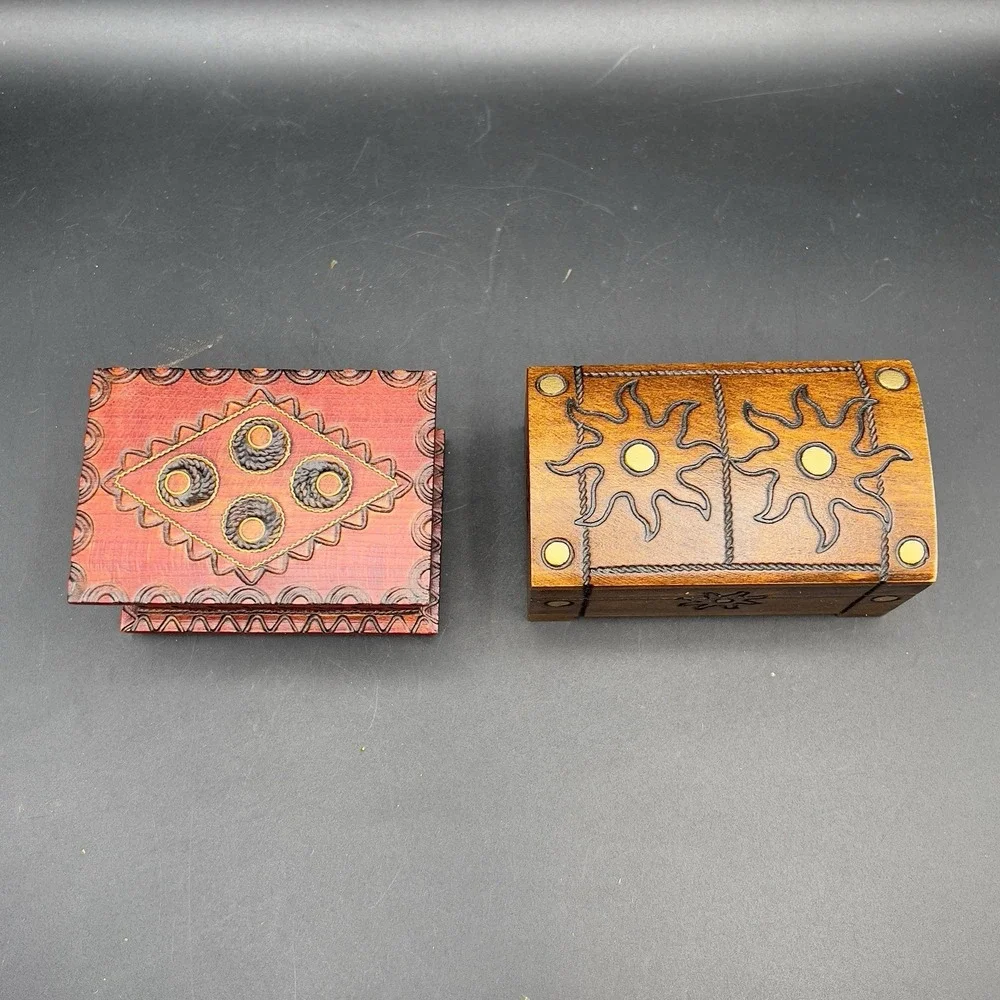 Handmade wooden carved